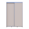 Kleiderschrank Doros Sigma Slim Schiebetüren Kaschmir 2 Türen 140x45x214.4 (42005448)