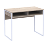 Schreibtisch Doros Bart Sonoma Eiche mit Ablage 100x55x78,1 (41510123)