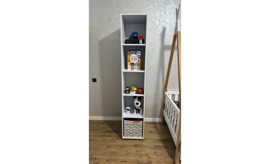 Kleiderschrank-Regal Doros Gelar Weiß 38,2x49,5x203,4 (41510102)