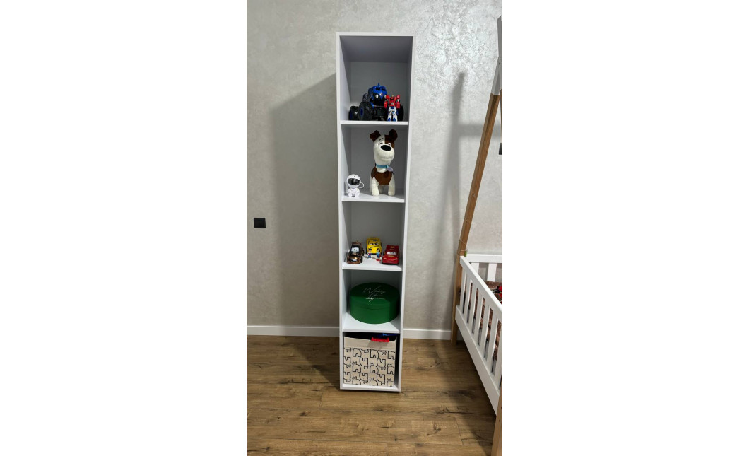 Kleiderschrank-Regal Doros Gelar Weiß 38,2x49,5x203,4 (41510102)