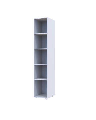 Kleiderschrank-Regal Doros Gelar Weiß 38,2x49,5x203,4 (41510102)