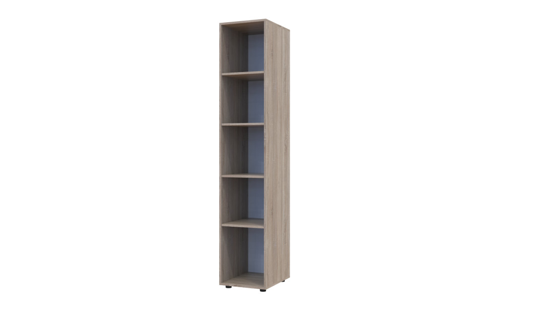 Kleiderschrank-Regal Doros Gelar Sonoma Eiche 38,2x49,5x203,4 (41510101)