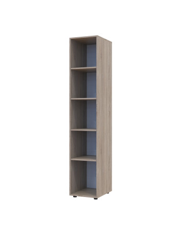 Kleiderschrank-Regal Doros Gelar Sonoma Eiche 38,2x49,5x203,4 (41510101)