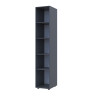 Kleiderschrank-Regal Doros Gelar Graphitgrau 38,2x49,5x203,4 (41510103)