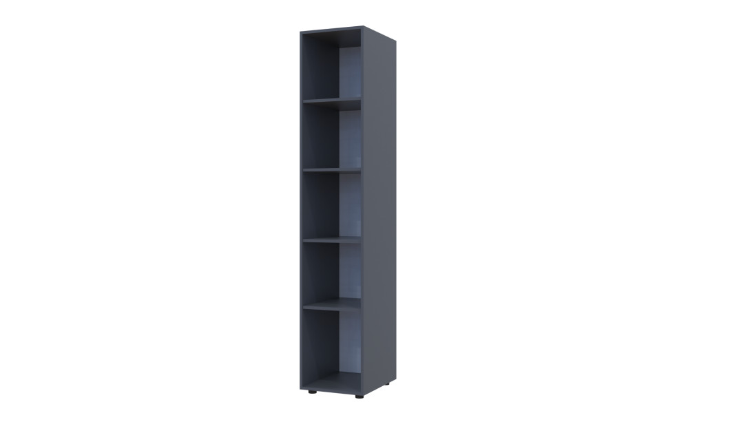 Kleiderschrank-Regal Doros Gelar Graphitgrau 38,2x49,5x203,4 (41510103)