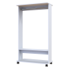 Kleiderständer Doros D2 Weiß 85x41,6x150 (41510080)