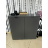 Kommode Doros Ron 3 Graphitgrau 2 Türen 80x38x81 (41516002)