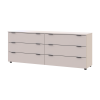 Kommode Doros Ron 9 Kaschmir 6 Schubladen 160x38x62 (41516174)