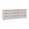 Kommode Doros Ron 9 Kaschmir 6 Schubladen 160x38x62 (41516174)