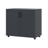 Kommode Doros Thorn Anthrazit 2 Türen 90x51,6x80 (41510149)