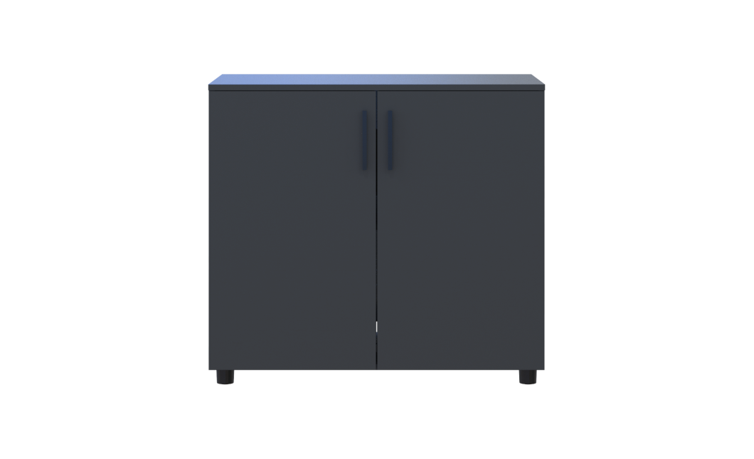 Kommode Doros Thorn Anthrazit 2 Türen 90x51,6x80 (41510149)