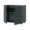 Kommode Doros Thorn Anthrazit 2 Türen 90x51,6x80 (41510149)