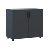 Kommode Doros Thorn Anthrazit 2 Türen 90x51,6x80 (41510149)