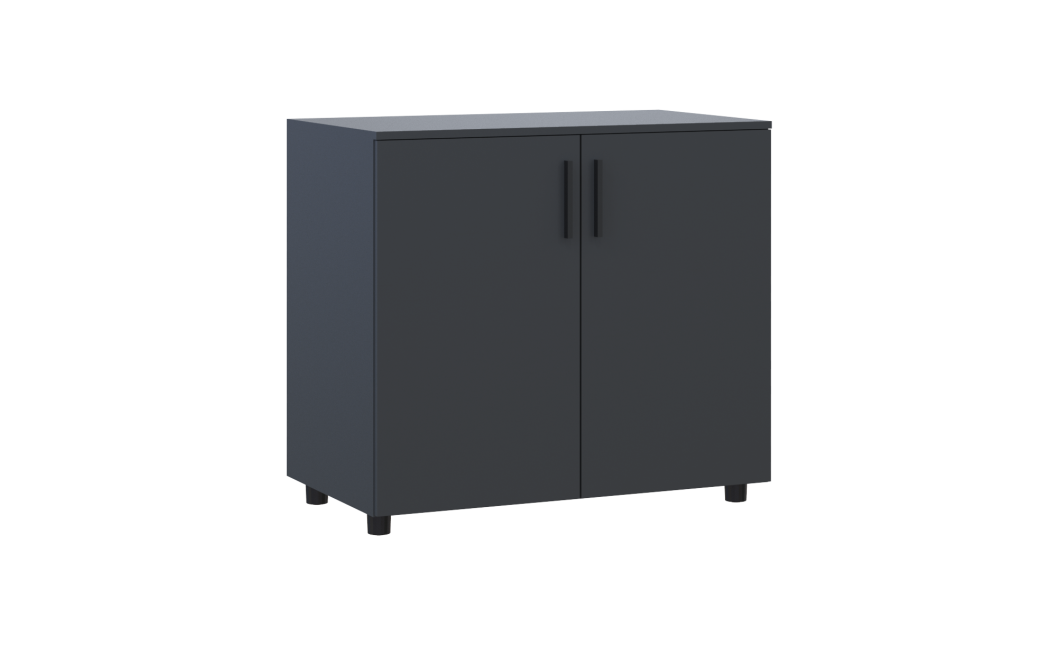 Kommode Doros Thorn Anthrazit 2 Türen 90x51,6x80 (41510149)