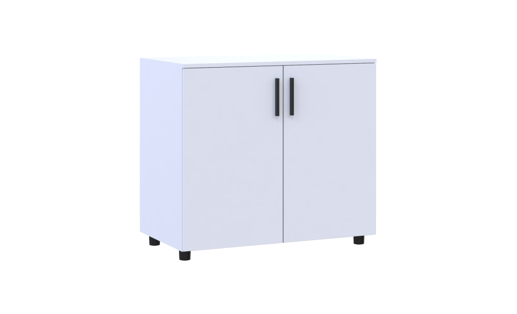 Kommode Doros Thorn Weiß 2 Türen 90x51,6x80 (41510145)