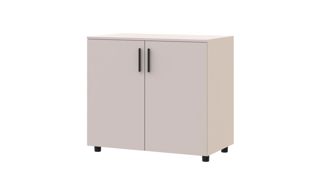 Kommode Doros Thorn Kaschmir 2 Türen 90x51,6x80 (41510151)