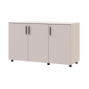 Kommode Doros Thorn Kaschmir 3 Türen 135x51,6x80 (41510175)