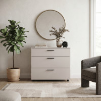 Kommode Doros Thorn Kaschmir 3 Schubladen 90x51,6x80 (41510163)