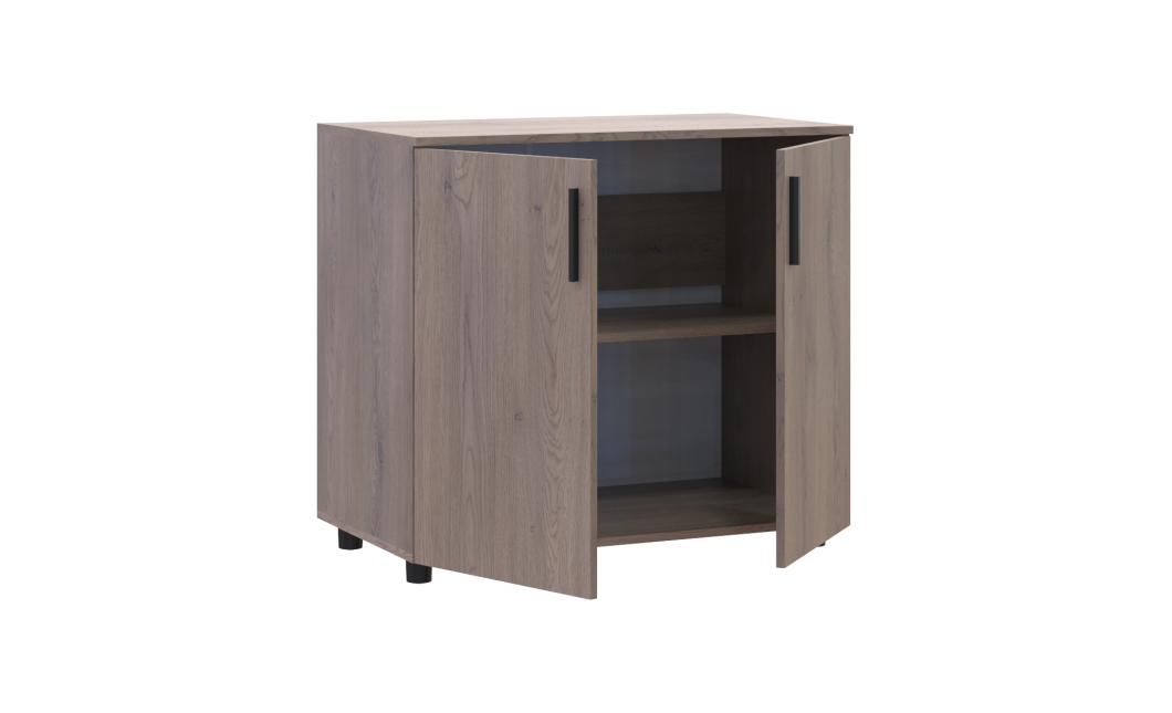 Kommode Doros Thorn Cremona Cannolo 2 Türen 90x51,6x80 (41510141)