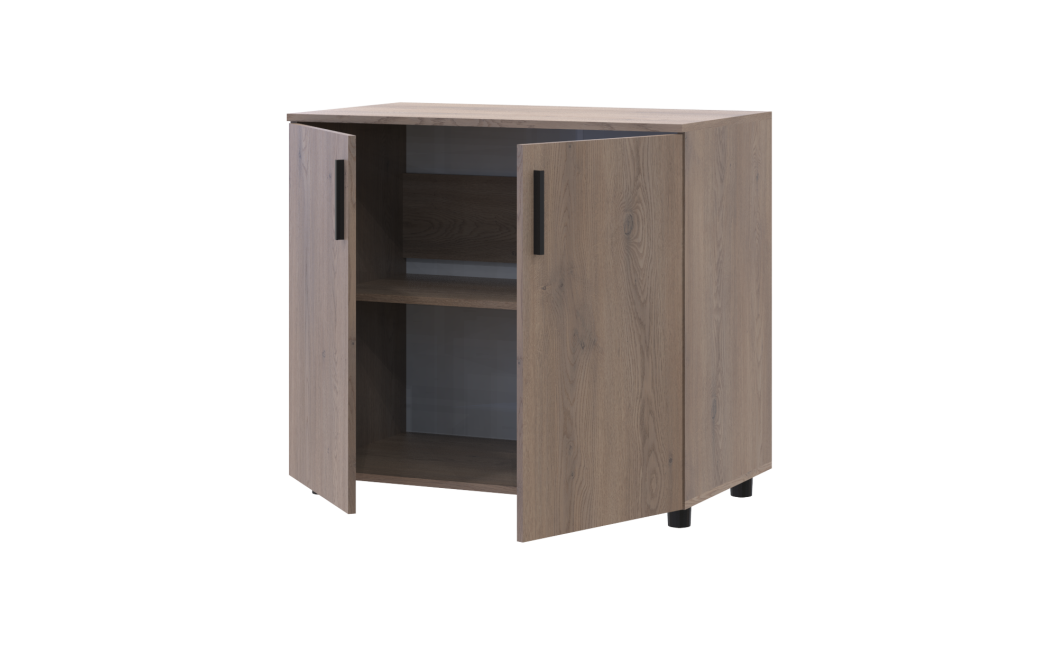 Kommode Doros Thorn Cremona Cannolo 2 Türen 90x51,6x80 (41510141)