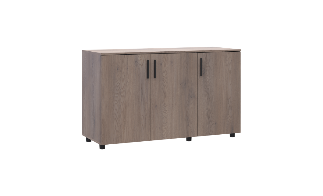 Kommode Doros Thorn Cremona Cannolo 3 Türen 135x51,6x80 (41510165)