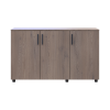 Kommode Doros Thorn Cremona Cannolo 3 Türen 135x51,6x80 (41510165)