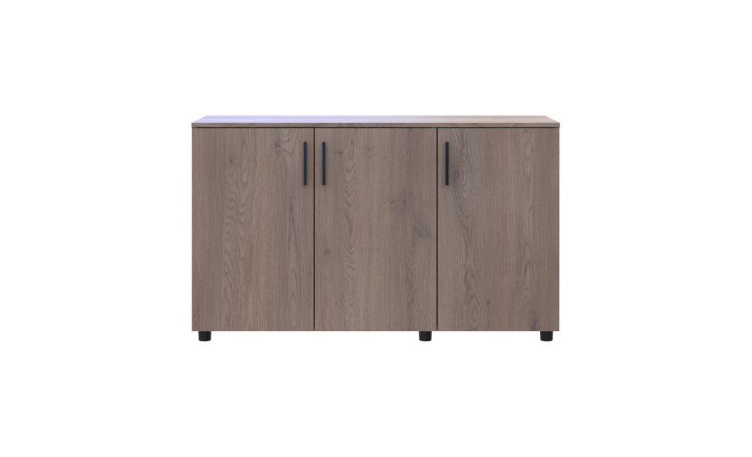 Kommode Doros Thorn Cremona Cannolo 3 Türen 135x51,6x80 (41510165)