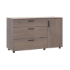 Kommode Doros Thorn Cremona Cannolo 3 Schubladen 1 Tür 135x51,6x80 (41510177)