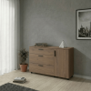 Kommode Doros Thorn Cremona Cannolo 3 Schubladen 1 Tür 135x51,6x80 (41510177)