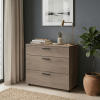 Kommode Doros Thorn Cremona Cannolo 3 Schubladen 90x51,6x80 (41510153)