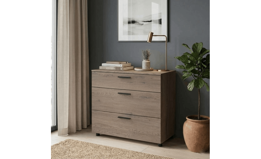 Kommode Doros Thorn Cremona Cannolo 3 Schubladen 90x51,6x80 (41510153)