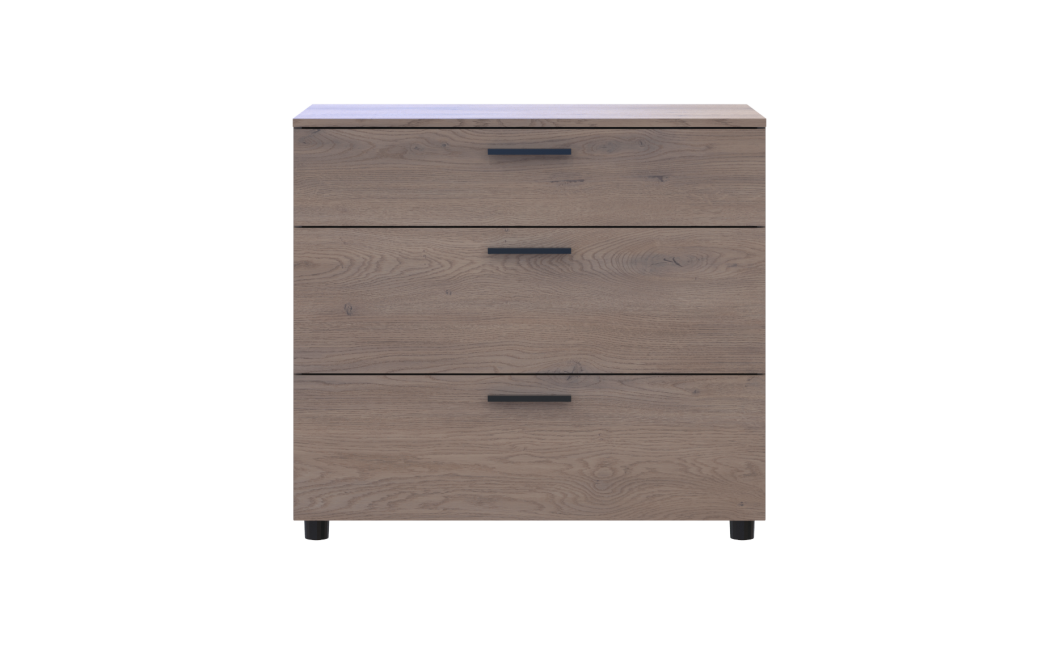 Kommode Doros Thorn Cremona Cannolo 3 Schubladen 90x51,6x80 (41510153)