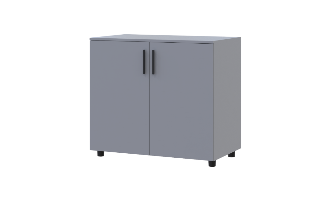Kommode Doros Thorn Grau 2 Türen 90x51,6x80 (41510147)
