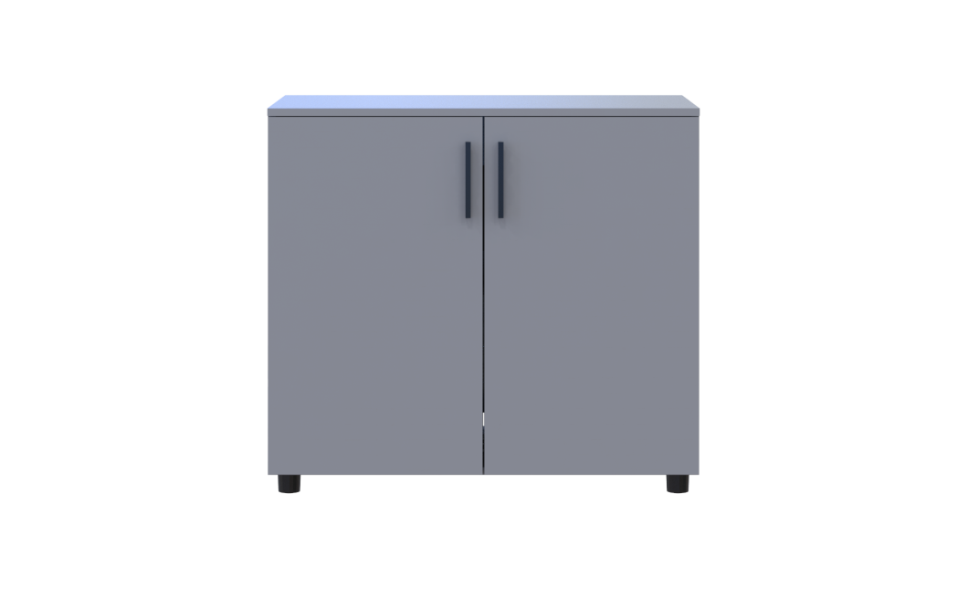 Kommode Doros Thorn Grau 2 Türen 90x51,6x80 (41510147)