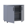 Kommode Doros Thorn Grau 2 Türen 90x51,6x80 (41510147)