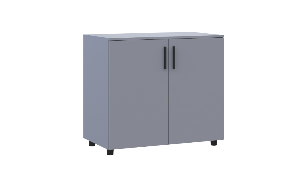 Kommode Doros Thorn Grau 2 Türen 90x51,6x80 (41510147)