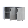 Kommode Doros Thorn Natti Kiefer 3 Türen 135x51,6x80 (41510167)