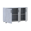 Kommode Doros Thorn Natti Kiefer 3 Türen 135x51,6x80 (41510167)