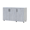 Kommode Doros Thorn Natti Kiefer 3 Türen 135x51,6x80 (41510167)