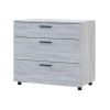 Kommode Doros Thorn Natti Kiefer 3 Schubladen 90x51,6x80 (41510155)