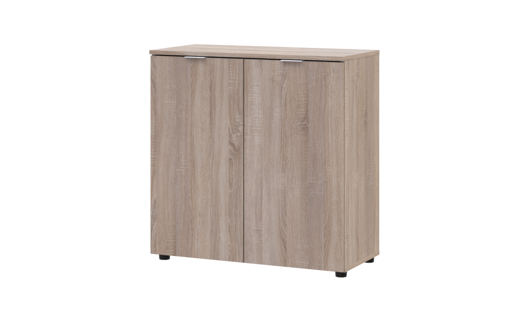 Kommode Doros Ron 3 Sonoma Eiche 2 Türen 80x38x81 (41516296)