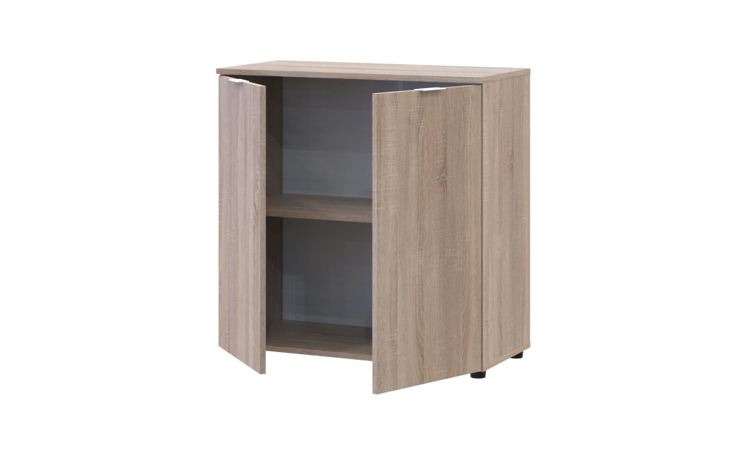 Kommode Doros Ron 3 Sonoma Eiche 2 Türen 80x38x81 (41516296)
