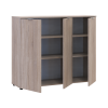 Kommode Doros Ron 6 Sonoma Eiche 3 Türen 120x38x100 (41516297)