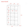 Kleiderschrank Set Doros Gelar Kaschmir mit 3 Spiegeln 117x49,5x203,4 (42005104)