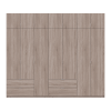 Kleiderschrank Doros Lukas Sonoma Eiche 3+4 Türen 280x50x240 (42005119)