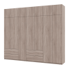 Kleiderschrank Doros Lukas Sonoma Eiche 3+4 Türen 280x50x240 (42005119)