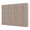 Kleiderschrank Doros Lukas Sonoma Eiche 3+4 Türen 315x50x240 (42005135)