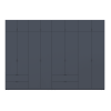 Kleiderschrank Doros Lukas Graphitgrau 4+4 Türen 340x50x240 (42005141)