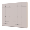 Kleiderschrank-Set Doros Lukas Kaschmir 3+3 Türen 270x50x240 (42005116)