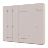 Kleiderschrank-Set Doros Lukas Kaschmir 3+4 Türen 280x50x240 (42005120)